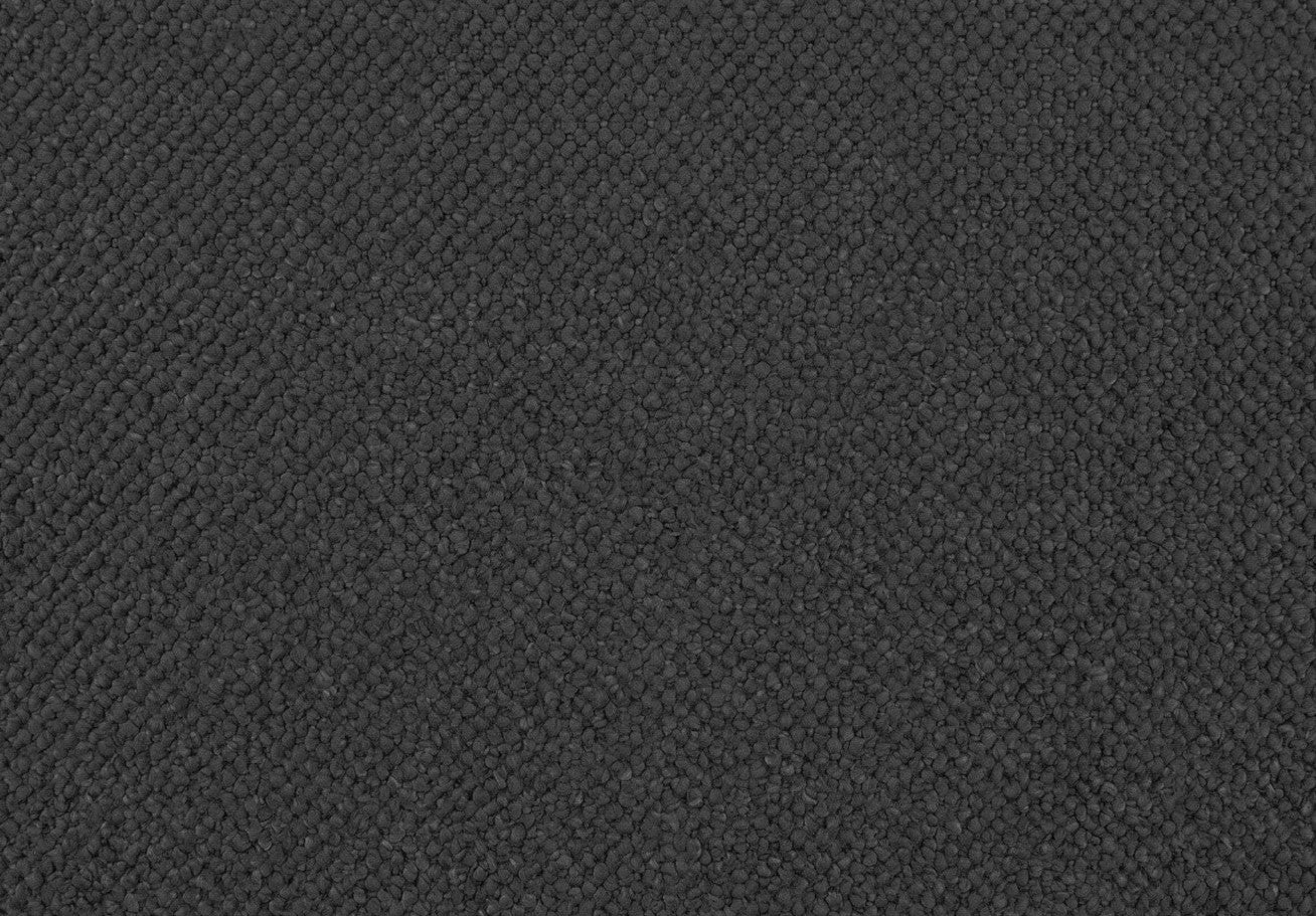 Lit tissu bouclé gris graphite - Chateauguay