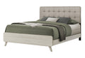 Base de lit bois beige - Sablon