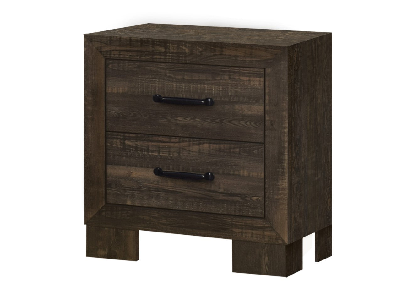 Table de chevet en bois café - Charlevoix
