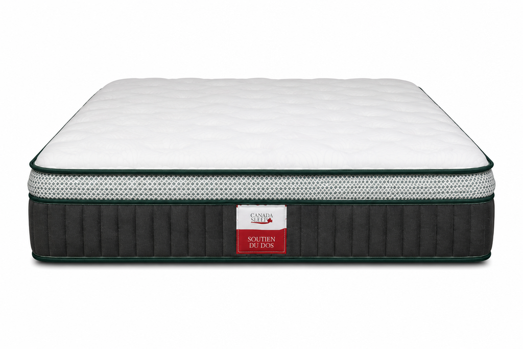 Matelas ressorts ensachés à plateau de 10 po - Moelleux