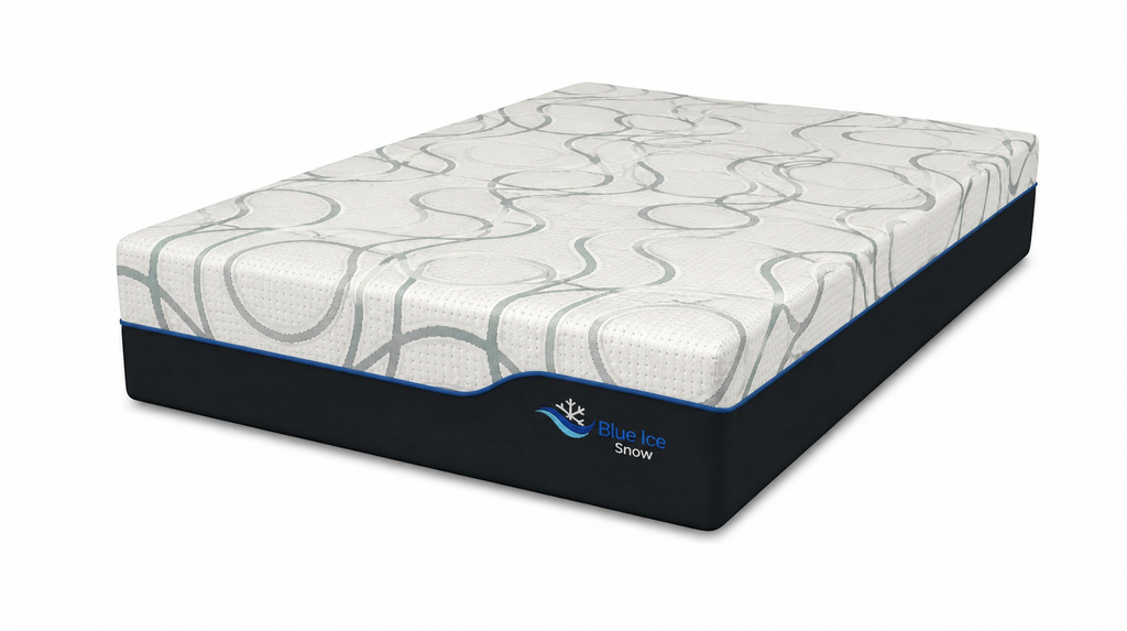 Matelas mousse mémoire Snow de 10 po - Semi Ferme