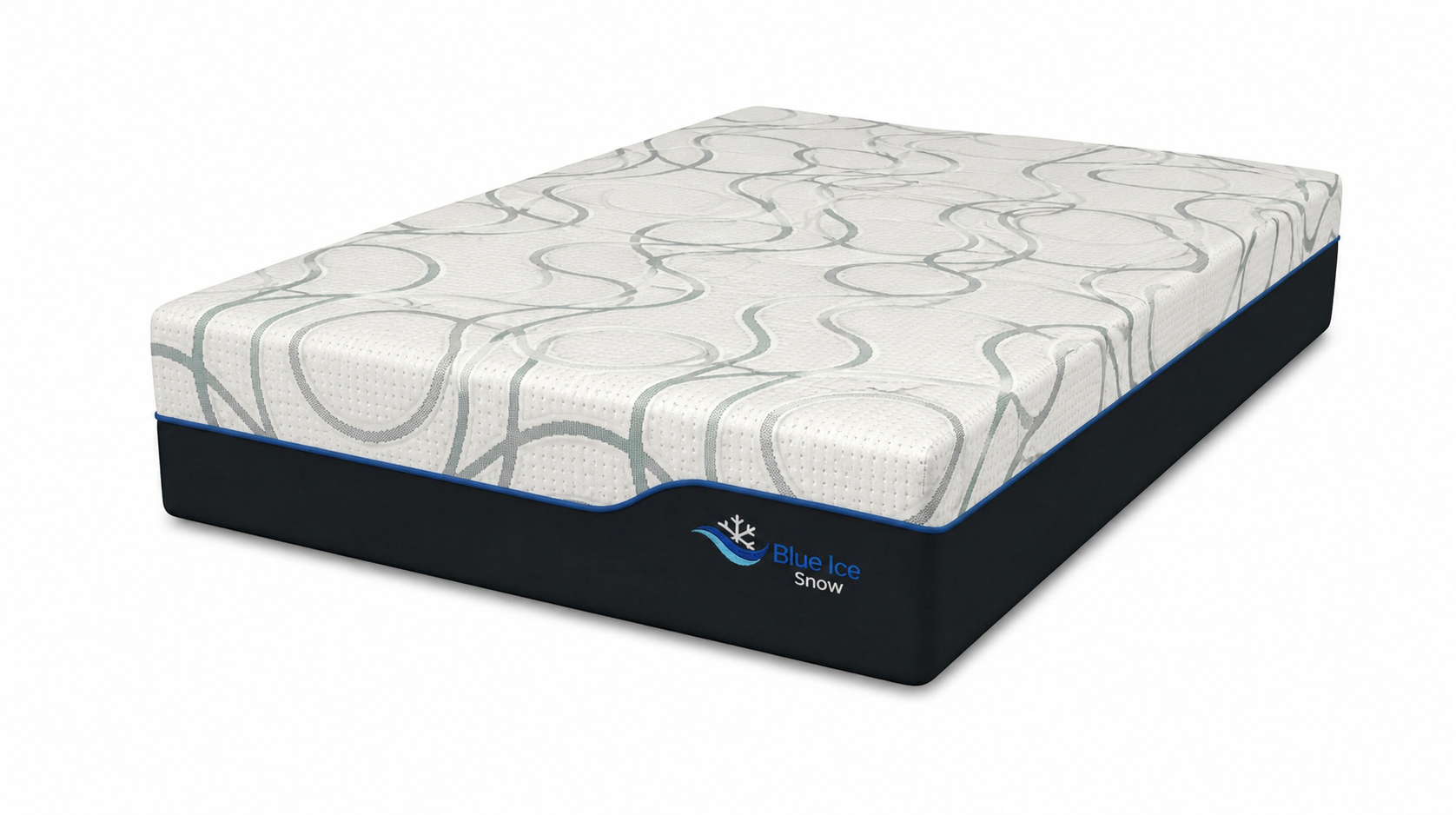 Matelas mousse mémoire Snow de 10 po - Semi Ferme