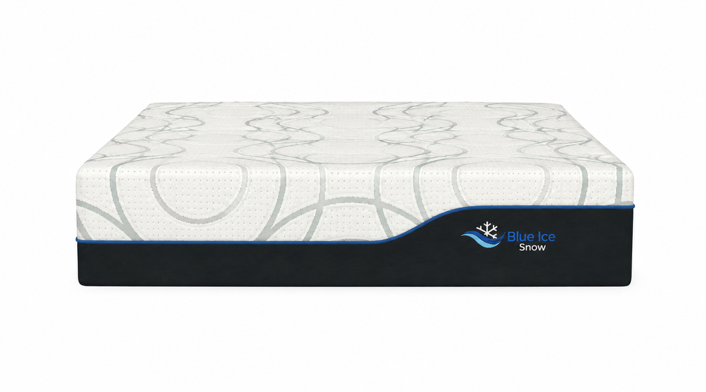 Matelas mousse mémoire Snow de 10 po - Semi Ferme