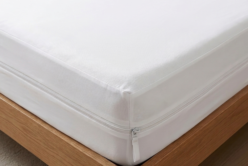 Protège-matelas imperméable avec fermeture éclair