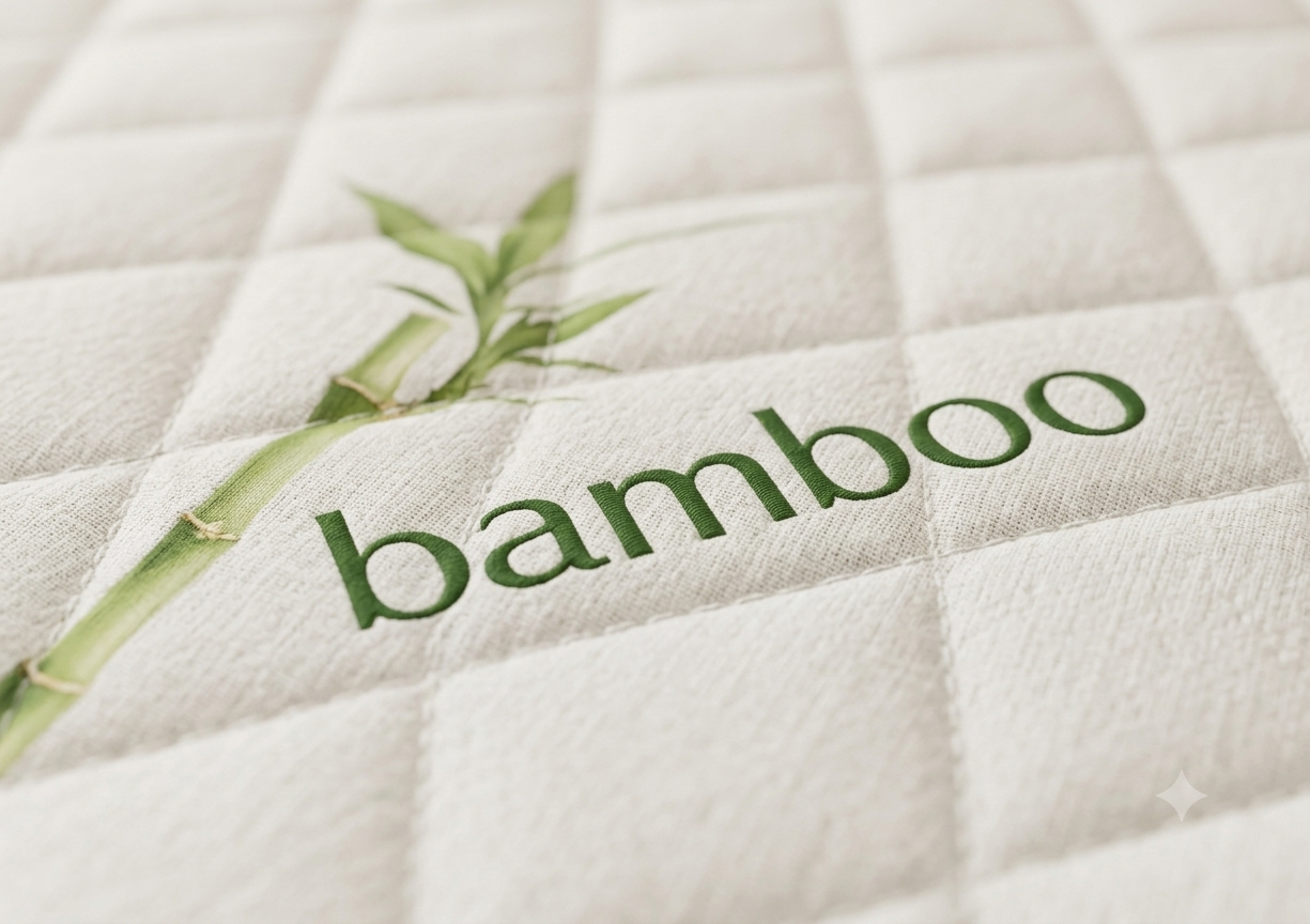 Protège-matelas en bambou imperméable